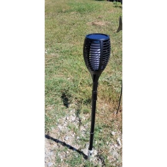 Solar Lights Outdoor 4 Pack Premium 99 LEDs Solar Torch Light with Flickering - Picture 2 of 2